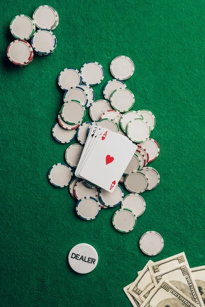 Live blackjack table on mobile with dealer and player cards